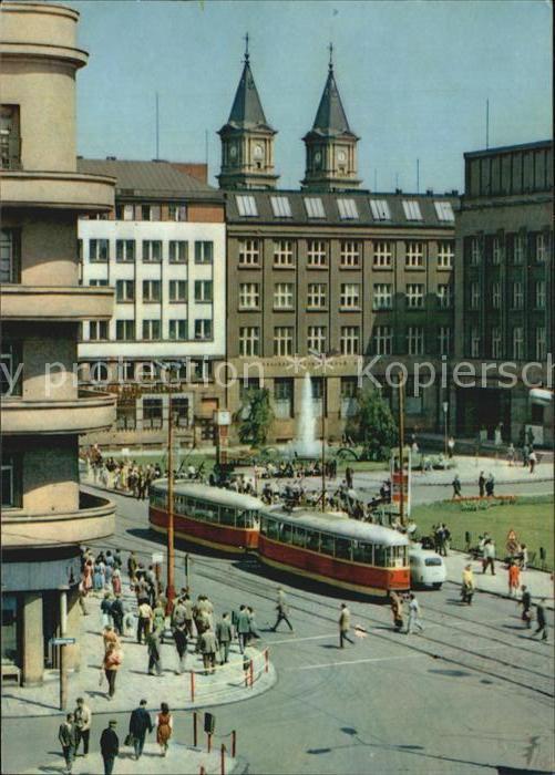 Ostrava Namesti Vitezneho unora Platz des Siegr