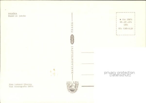 Policka Kostel sv Jakuba Kirche – Bild 2