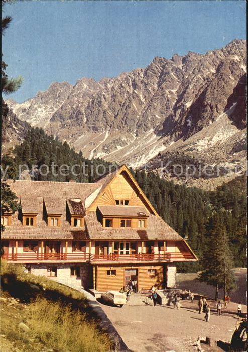 Vysoke Tatry Kapitän Moravek Berghotel beim Bergsee