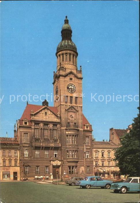 Prostejov Namesti 9. kvetna s radnici