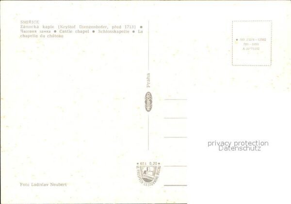 Smirice Zamecka kaple Schlosskapelle – Bild 2