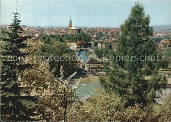 Trutnov Blick über die Stadt