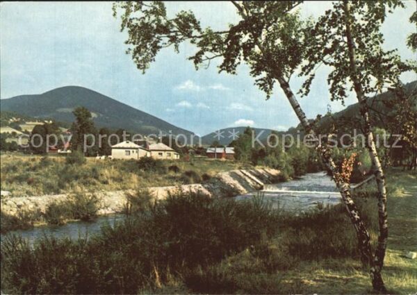 Moravka Partie am Fluss