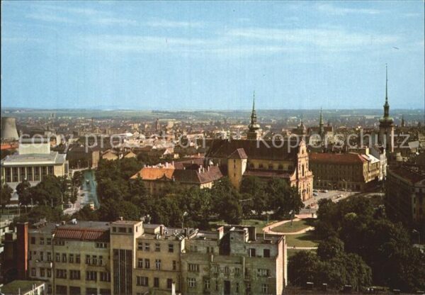Brno Bruenn Celkovy pohled Blick über die Stadt