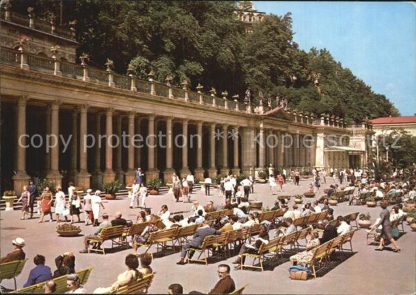 Karlovy Vary Kolonnade der Tschechoslowakisch Sowjet