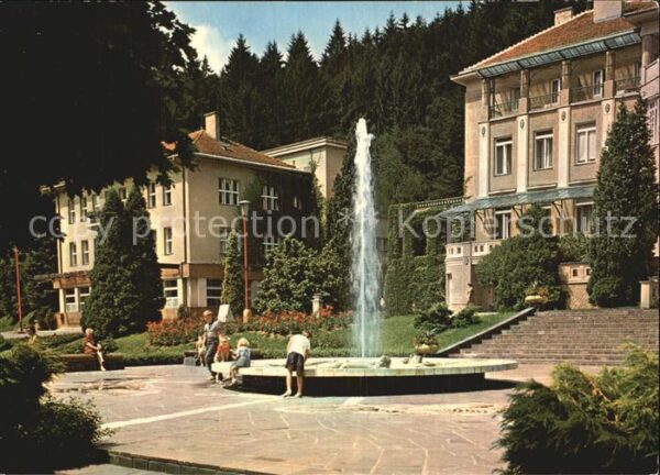 Luhacovice Bruselska fontana Brüsseler Fontäne