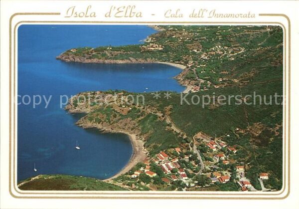 Capoliveri Cala dell Innamorata vista aerea