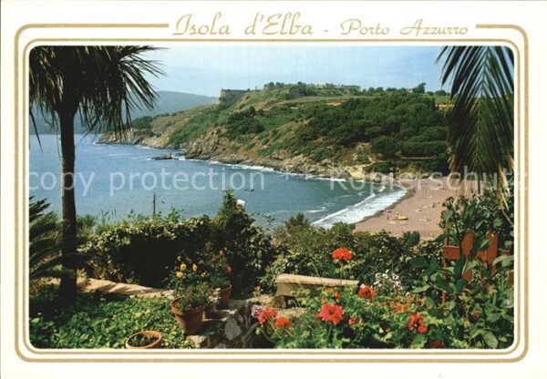 Porto Azzurro Spiaggia Barbarossa Strand Küste