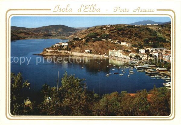 Porto Azzurro Panorama Hafen Küste