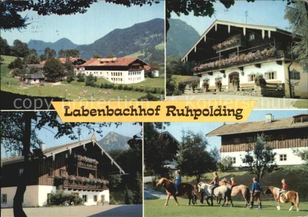 Ruhpolding Labenbachhof Kindergenesungsheim Rummel
