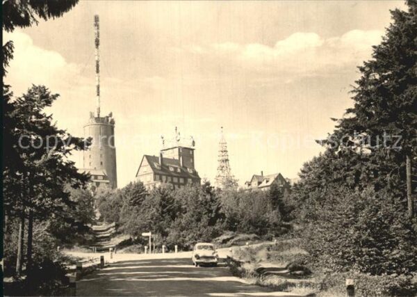 Grosser Inselsberg Aussichtsturm Sender Berghaus