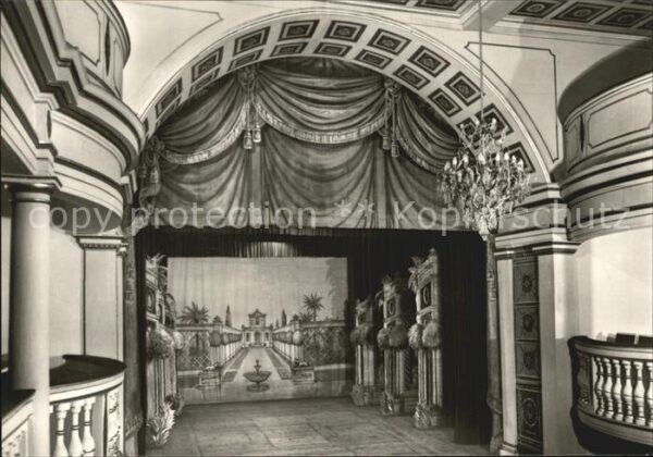 Gotha Thueringen Ekhofftheater Bühne