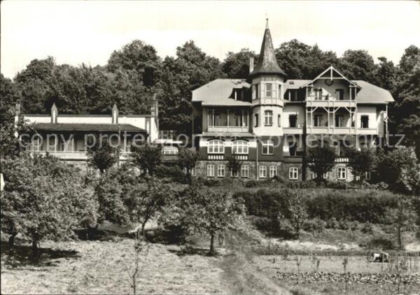 Buckow Maerkische Schweiz Erholungsheim Wilhelmshöhe Haus der Inn