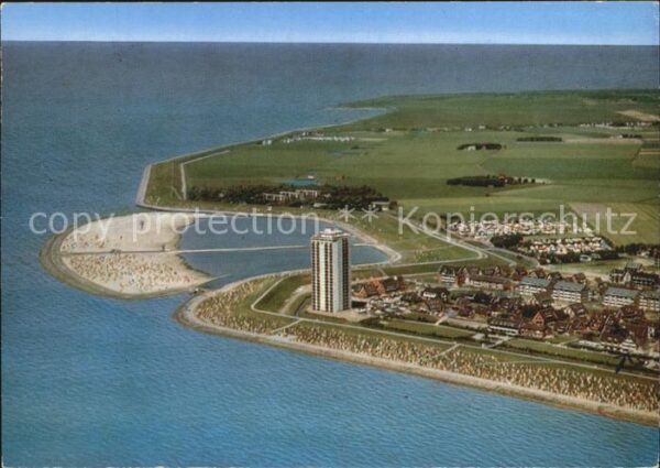 Buesum Nordseebad Fliegeraufnahme