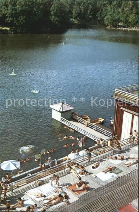 Sovata Lacul Ursu Badesteg am Ursusee
