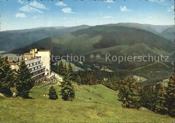 Sinaia Hotel Alpin Landschaftspanorama