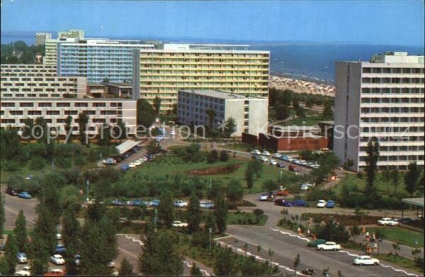 Mamaia Hotels Wohnbocks Hochhäuser am Strand