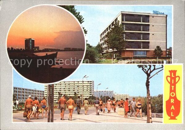 Litoral Abendstimmung am Strand Hotel Promenade
