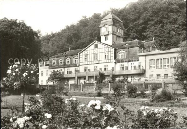Bad Blankenburg Ferienheim der IG Wismut Heim am Goldbe
