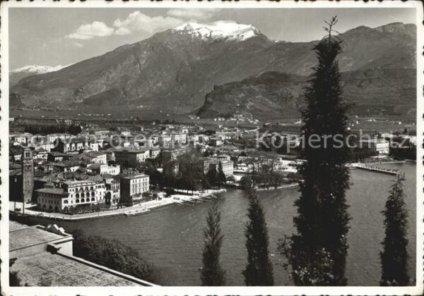 Riva del Garda Panorama Gardasee Alpen
