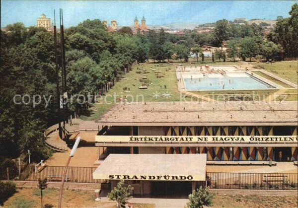 Eger Ungarn Strandfürdö Freibad