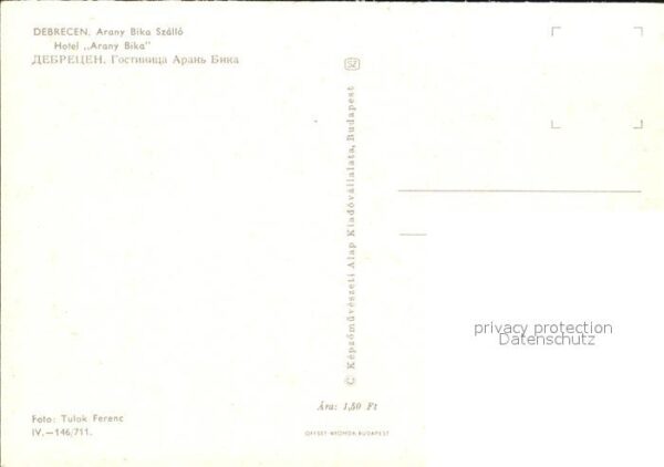 Debrecen Debrezin Arany Bika Szallo Hotel – Bild 2