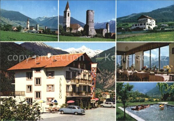 Mals Suedtirol Gasthof Panorama Restaurant Swimming Po