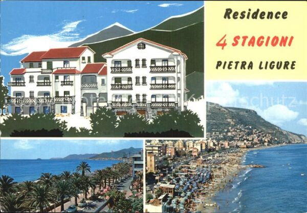 Pietra Ligure Residence 4 Stagionie Spiaggia Riviera