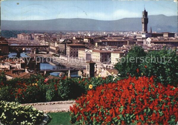 Firenze Florenz Panorama Blick über die Stadt