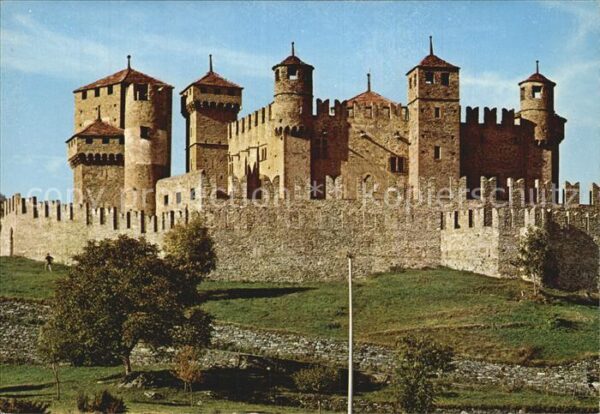 Aosta Castelli Valdostani Schlösser Aostatal