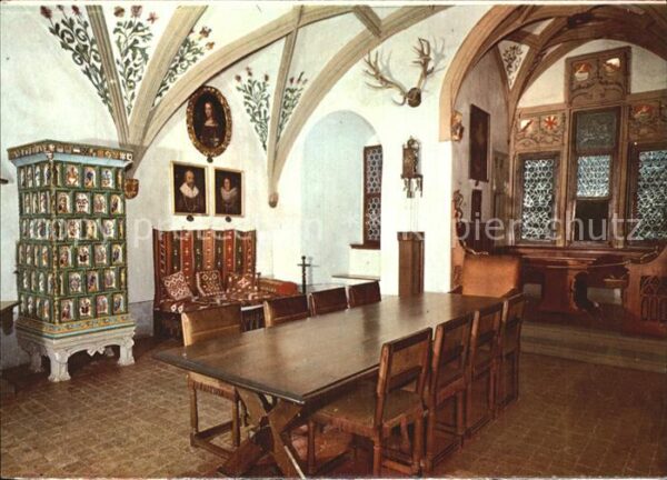 Burg Eltz Fahnensaal im Rodendorfer Haus