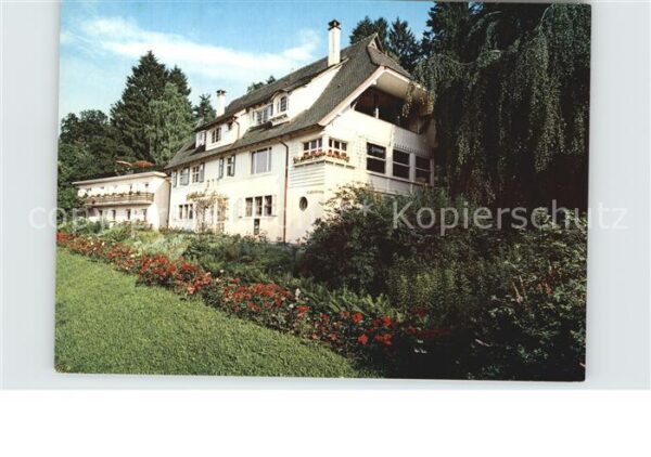 Badenweiler Christl Erholungsheim Haus Gottestreue