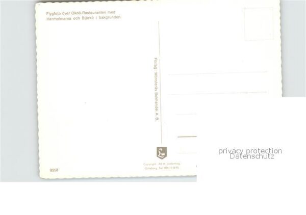Schweden Ökno Restauranten med Herrholmarna och – Bild 2