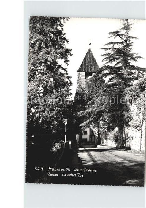 Merano Meran Passaier Tor