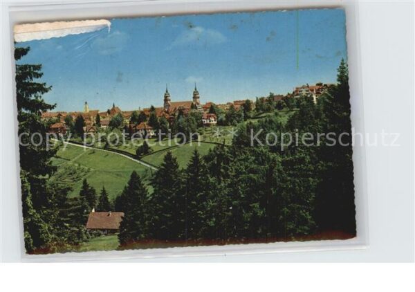 Freudenstadt Panorama heilklimatischer Luftkurort im