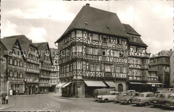 Mosbach Baden Palmsches Haus Fachwerkhäuser
