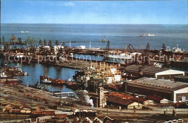 Constanta Hafen Fliegeraufnahme