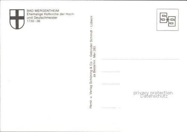 Bad Mergentheim Hofkirche der Hoch- und Deutschmeister – Bild 2
