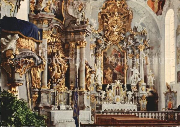 Oberammergau Pfarrkirche innen