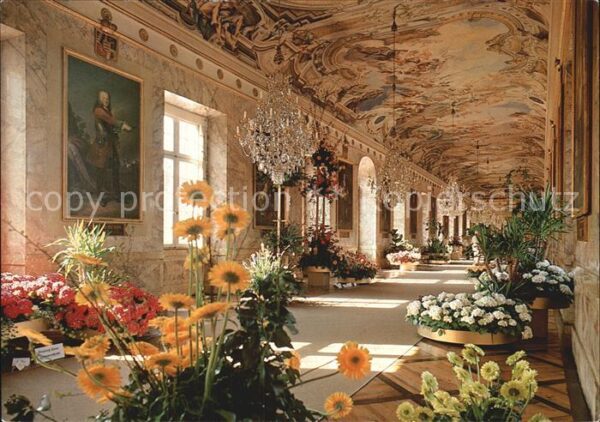 Ludwigsburg Residenzschloß Froriade Blumenschau in