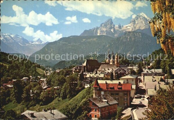 Berchtesgaden mit Funtenseetauern Schönfeldspitze und