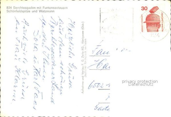 Berchtesgaden mit Funtenseetauern Schönfeldspitze und – Bild 2
