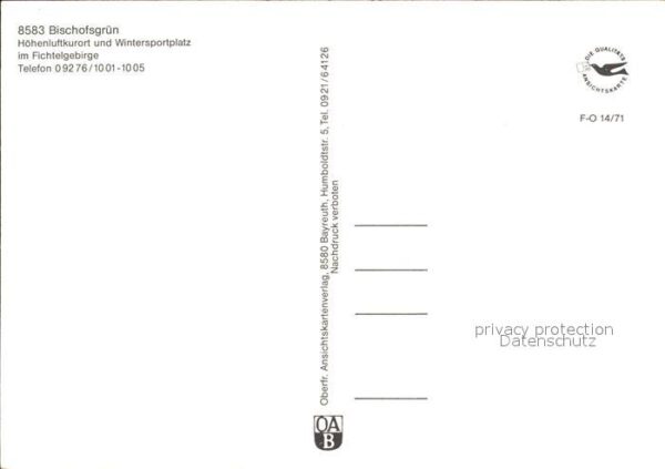 Bischofsgruen Höhenklinik – Bild 2