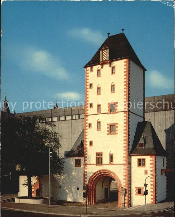 Mainz Rhein Eisenturm