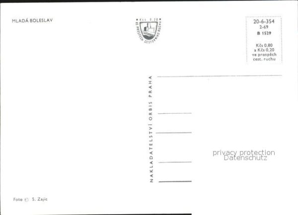 Mlada Boleslav Jungbunzlau Strassenpartie – Bild 2