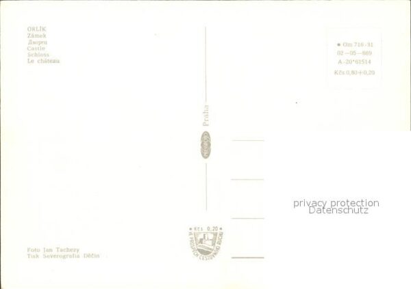 Orlik nad Vltavou Zamek – Bild 2