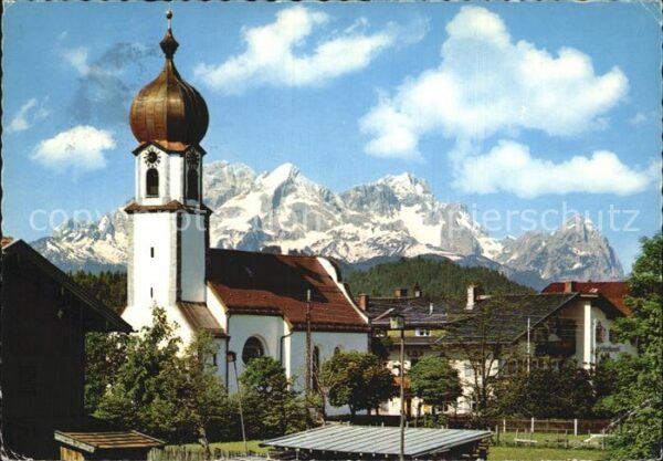 Kruen mit Zugspitzgruppe