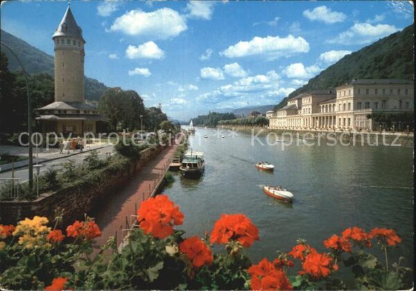 Bad Ems Wasserturm Lahn und Kurviertel