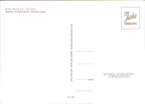 Steinfeld Pfalz Basilika mit Grab des Heiligen Hermann- – Bild 2