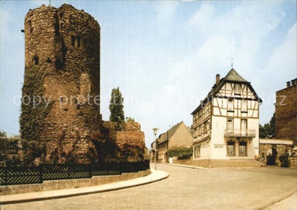 Eltville Rhein alter Turm
